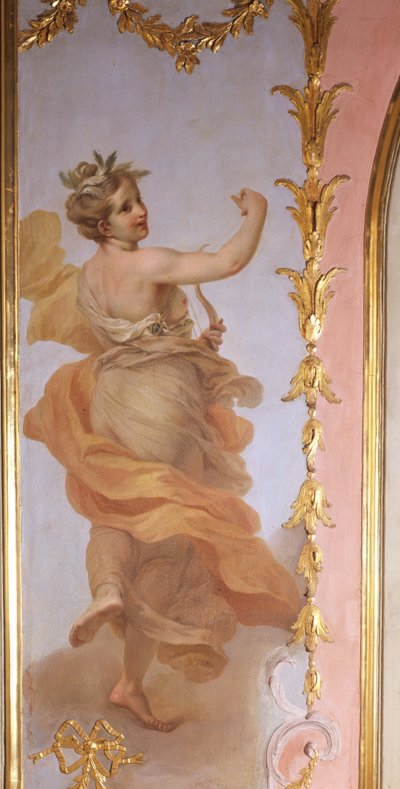 Muse Terpsichore, tidigt 1770-tal. av Stefano Torelli