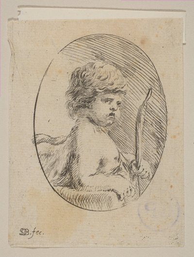 A Small Cupid with His Bow, från 
