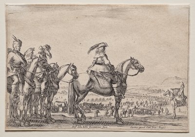 En fiende på frammarsch av Stefano della Bella