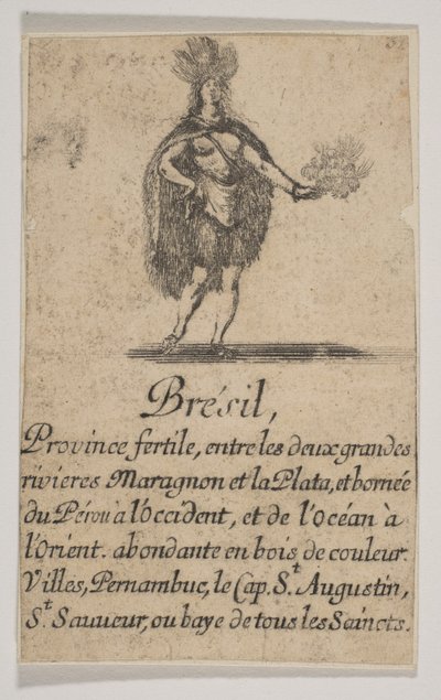 Brasilien, 1644. av Stefano della Bella