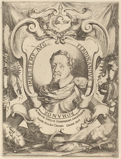 Kejsar Ferdinand II av Stefano della Bella