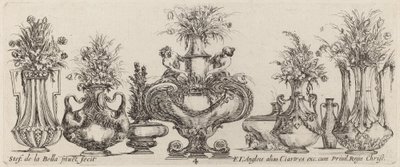 Fantastiska vaser, troligen 1646. av Stefano della Bella