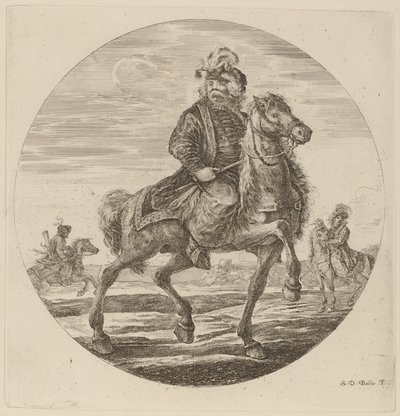 Ungersk kavaljer. av Stefano della Bella