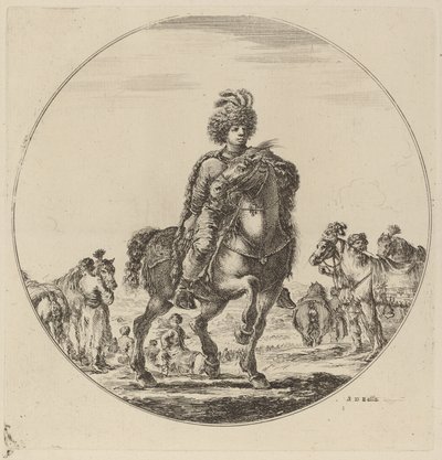Ungersk kavaljer. av Stefano della Bella