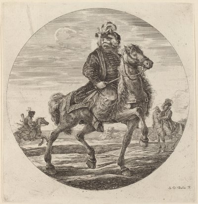 Ungersk kavaljer. av Stefano della Bella