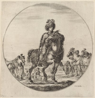 Ungersk kavaljer av Stefano della Bella