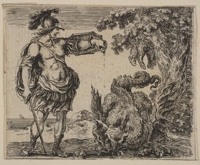 Jason, från Game of Mythology Game of Mythology, 1644. av Stefano della Bella