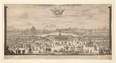 Pont Neuf, Paris av Stefano della Bella