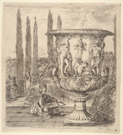 Le vas av Medici av Stefano della Bella