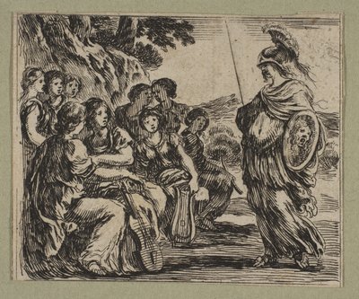 De nio muserna, 1644. av Stefano della Bella