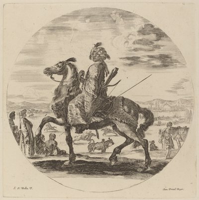morisk kavaljer av Stefano della Bella