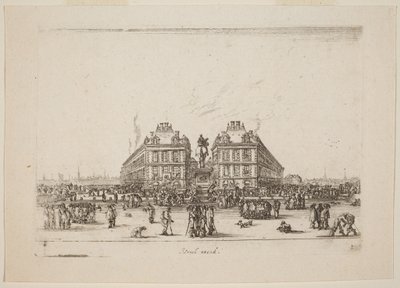Place Dauphine av Stefano della Bella