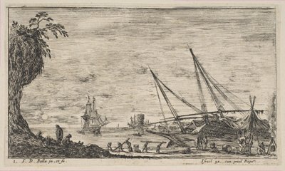 Skylt 1: hamn med fartyg, från 