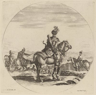 polsk kavaljer. av Stefano della Bella