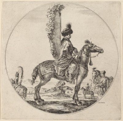 Polish Hussar av Stefano della Bella