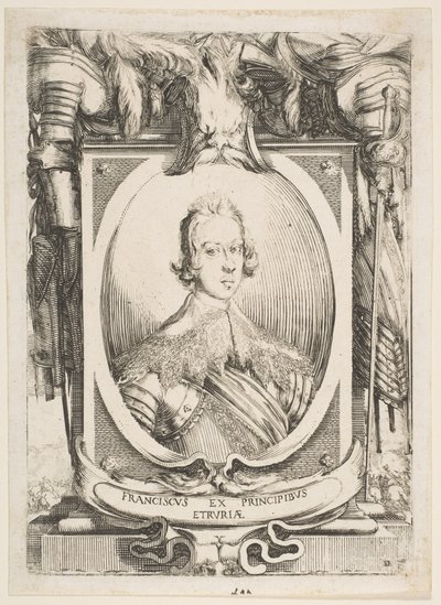 Porträtt av Francesco de Medici, 1634. av Stefano della Bella
