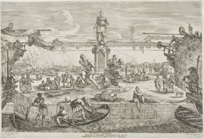 Staty av Ferdinand I, storhertig av Toscana av Stefano della Bella