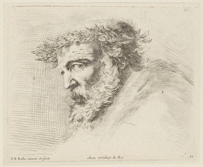 Studie (I principii del disegno, 20) av Stefano della Bella