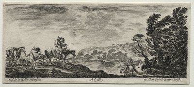 De fyra elementen: Aer av Stefano della Bella