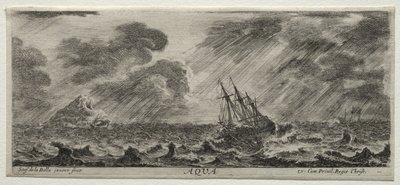 De fyra elementen: Aqua av Stefano della Bella