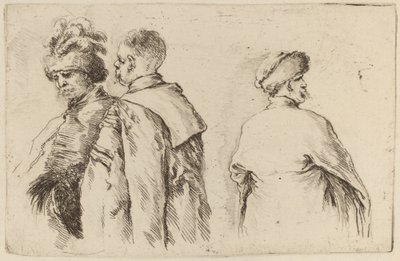 Tre ungrare. av Stefano della Bella