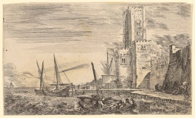 Tornet i Calais av Stefano della Bella