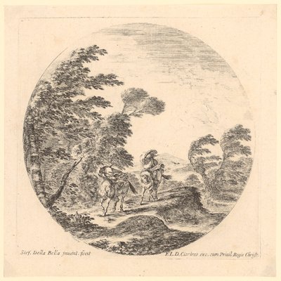 Vindbyar i skogen av Stefano della Bella
