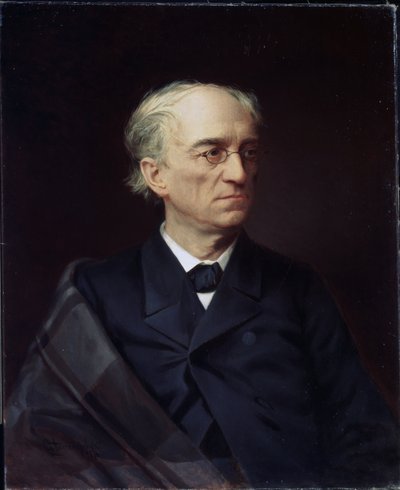 Portrait du poeteruse Fyodor Ivanovich Tyutchev (Theodore Tiuttchev y Tiutchev av Stepan Fyodorovich Alexandrovsky