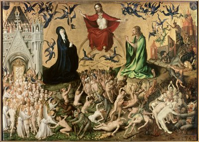Sista domen, c.1435 av Stephan Lochner