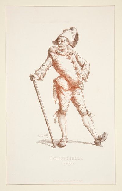 Punchinello 1820 av Stephane Pannemaker