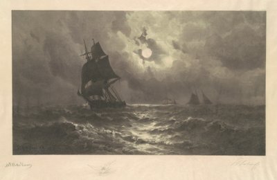 Åker västerut av Stephen Alonzo Schoff, after M. F. H. de Haas