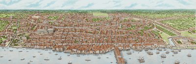 Det jakobinska London (vuxen), ca 1603-1625 (tusch och akvarell) av Stephen Conlin