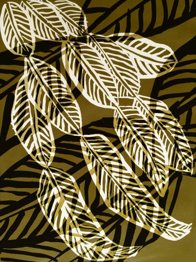 Cascade Leaf I, 2018 (digital) av Stephen Dow