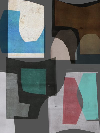 Mono Collage VII, 2019 (digital) av Stephen Dow