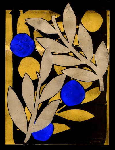 Sicily IV dark, 2017 (digital från kollagraf) av Stephen Dow