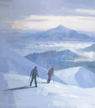 Alpint skidäventyr av Steve Mitchell