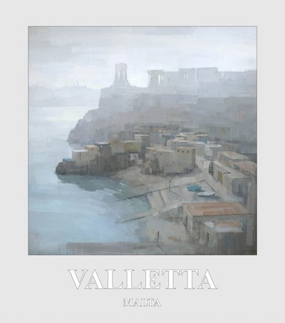 Utsikt över Vallettas hamn av Steve Mitchell