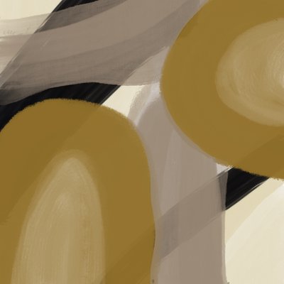Abstrakta guldformer av Studio Palette