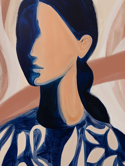 Elegant blå profil av Studio Palette