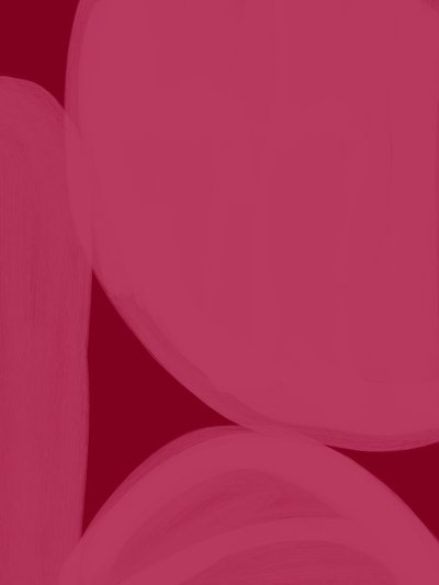 Rosa flytande former av Studio Palette