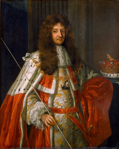 Porträtt av Laurence Hyde, 1:e earl av Rochester, engelsk statsman, 1685. av Studio of Sir Godfrey Kneller