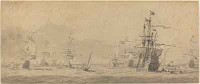 Marin av Style of Willem van de Velde the Younger