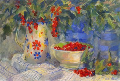Röda vinbär, 1998, av Sue Wales