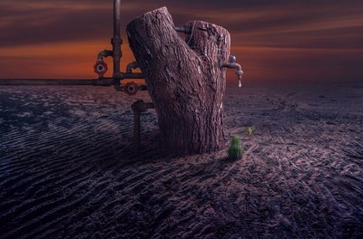 Drip of Life-öknen av Sulaiman Almawash