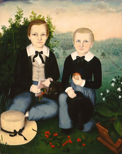 Bröder, c. 1845. av Susan Catherine Waters