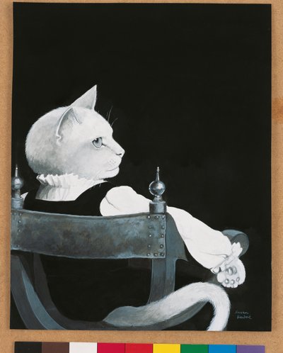 Illustration från Cats Galore! Ett kompendium över kultiverade katter (pub. 2015) av Susan Herbert