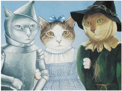 Illustration från filmen Cats (publ. 2006) av Susan Herbert
