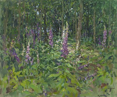 Foxgloves av Susan Ryder