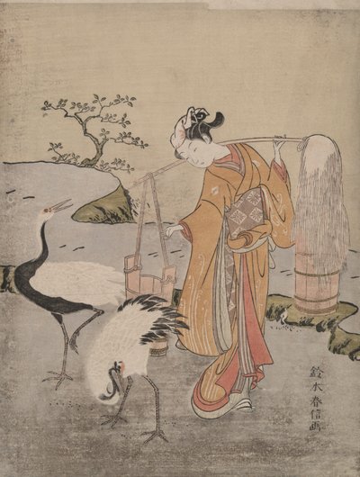 Rita saltvatten av Suzuki Harunobu