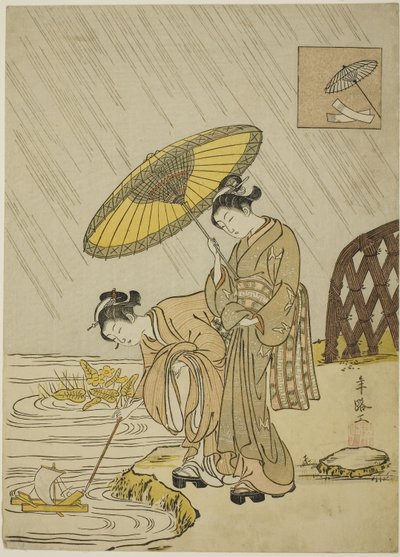 ono ingen komachi av Suzuki Harunobu